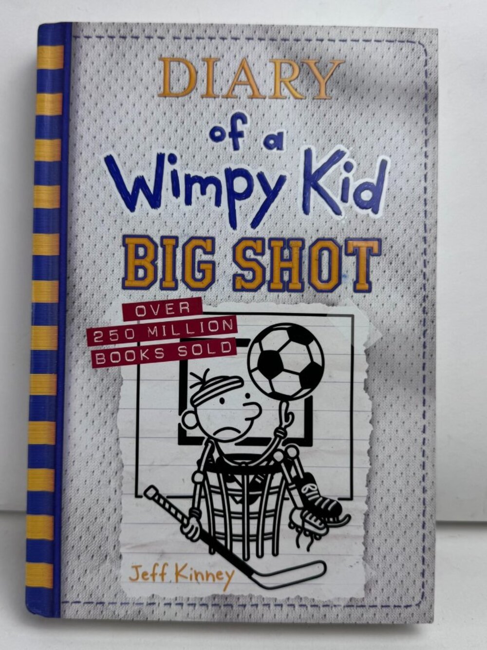 Diary of a Wimpy Kid Big Shot Book 16 Jeff Kinney Hardcover ISBN 9781419749155